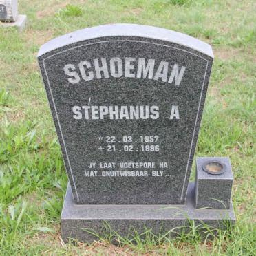 SCHOEMAN Stephanus A. 1957-1996