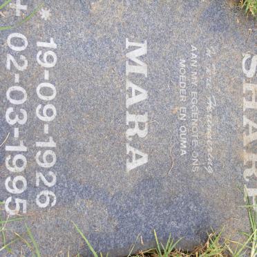 SHARP Mara 1926-1995