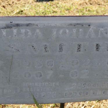 SMITH Alida Johanna 1950-2007