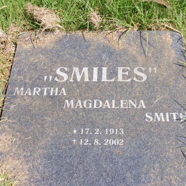 SMITH Martha Magdalena 1913-2002