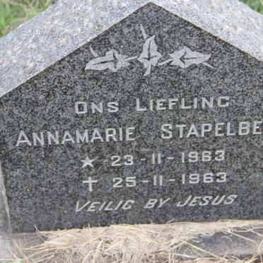STAPELBERG Annamarie 1963-1963