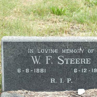 STEERE W.F. 1881-1965