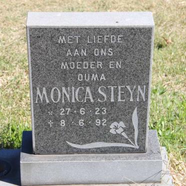 STEYN Monica 1923-1992