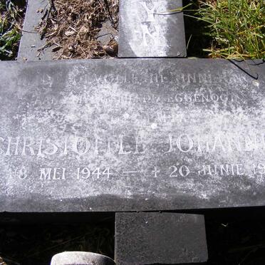 STEYN Christoffel Johannes 1944-1974