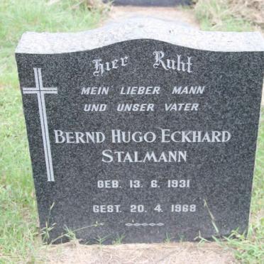 STALMANN Bernd Hugo Eckhard 1931-1968