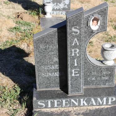 STEENKAMP Susarah Susanna 1953-1994