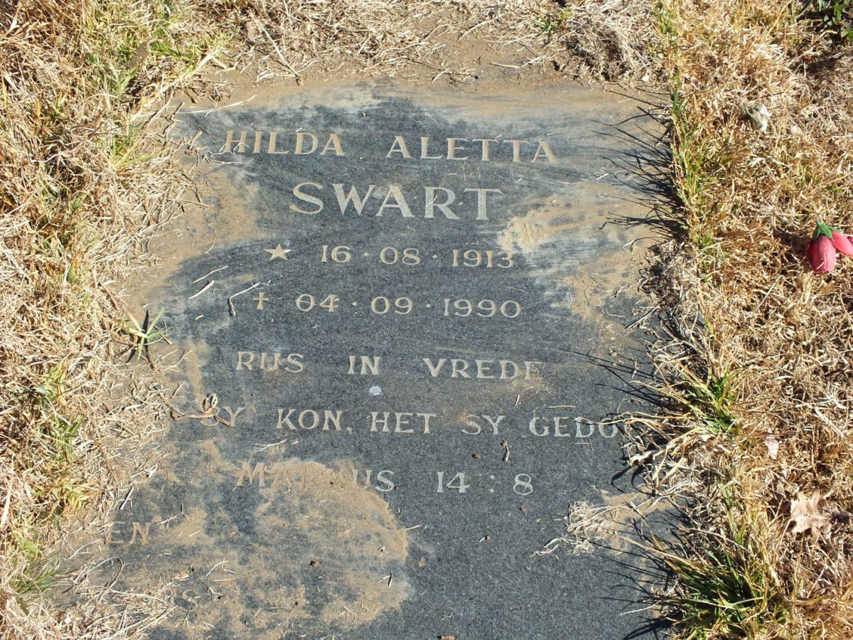 SWART Hilda Aletta 1913-1990