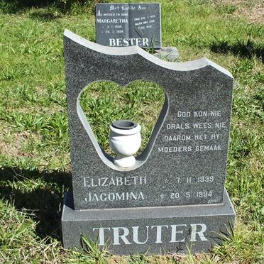 TRUTER Elizabeth Jacomina 1939-1994