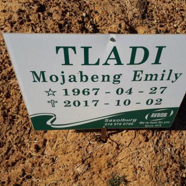 TLADI Mojabeng Emily 1967-2017