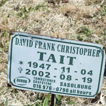 TAIT David Frank Christopher 1947-2002