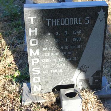 THOMPSON Theodore S. 1946-1980
