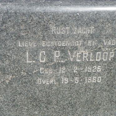 VERLOOP L.C.P. 1925-1960