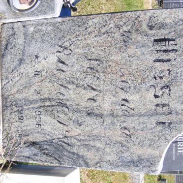 VISSER Sarel Richard 1936-1991