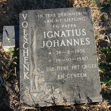 VOLSCHENK Ignatius Johannes 1956-1980
