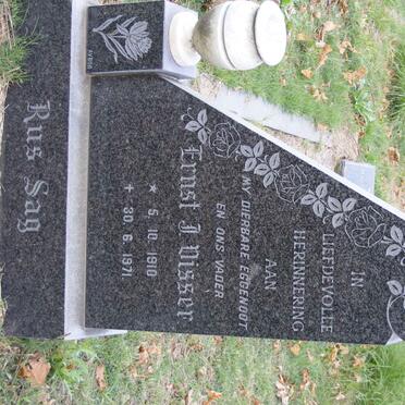 VISSER Ernst J. 1910-1971