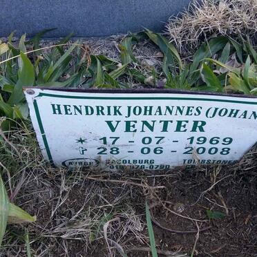 VENTER Hendrik Johannes 1969-2008