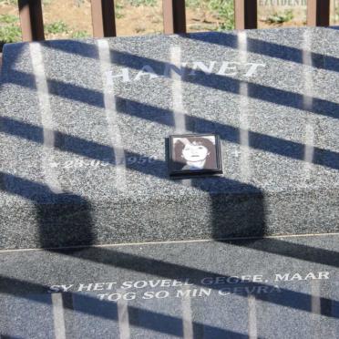 VENTER Basie 1948-2010 &amp; Hannet 1950- 