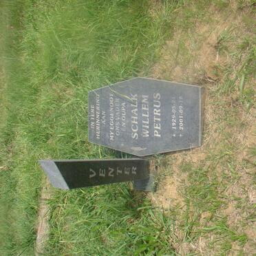 VENTER Schalk Willem Petrus 1929-2001