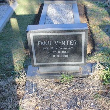 VENTER Fanie 1959-1980