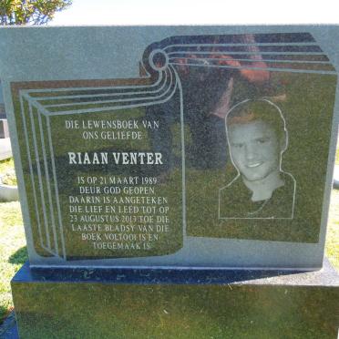 VENTER Riaan 1989-2013