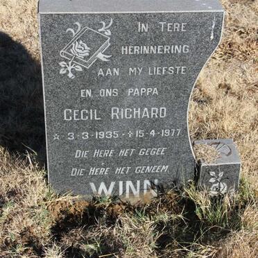 WINN Cecil Richard 1935-1977