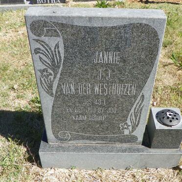 WESTHUIZEN J.J., van der