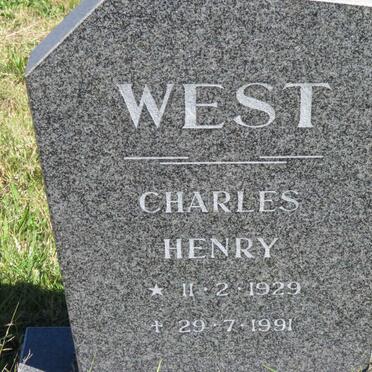 WEST Charles Henry 1929-1991
