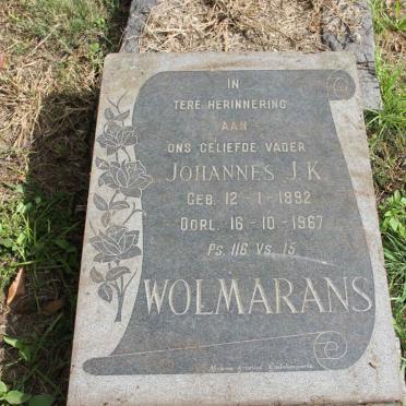 WOLMARANS Johannes J.K. 1892-1967