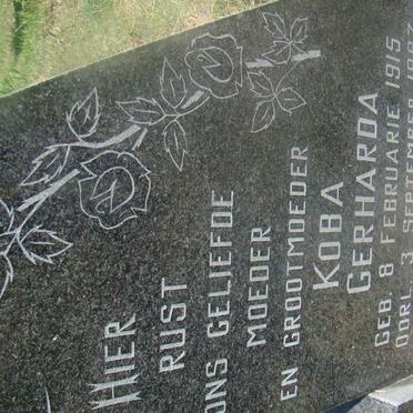 WEERD Johannes Fredericus, van der 1913-1969 &amp; Koba Gerharda 1915-1987