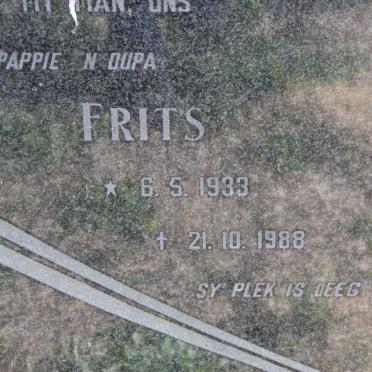 WET Frits, de 1933-1988