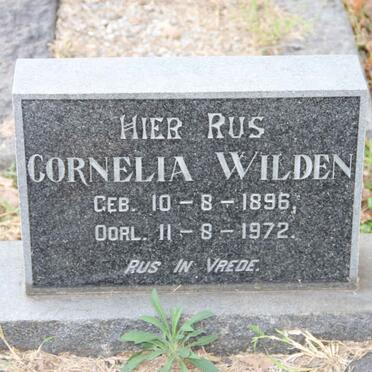 WILDEN Cornelia 1896-1972
