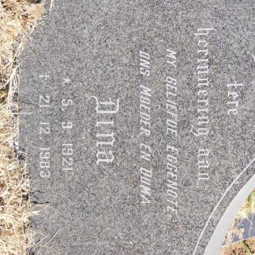 ZYL Piet, van 1920- &amp; Dina 1921-1983