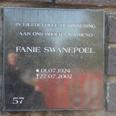 SWANEPOEL Fanie 1924-2002