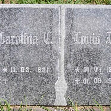 ? Louis J.P. 1929-1997 &amp; Carolina C. 1931-