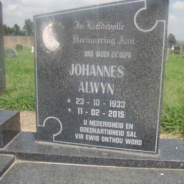 ?R Johannes Alwyn 1933-2015