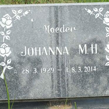 ? Johanna M.H. 1929-2014
