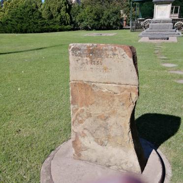 08. Voortrekker Memorial / Gedenksteen 1836