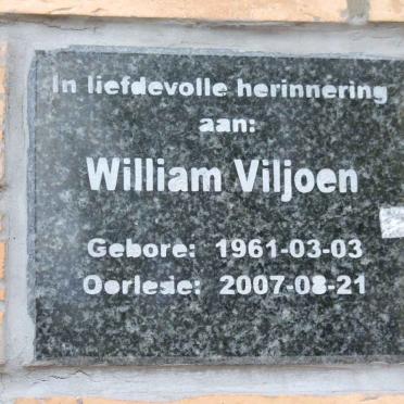 VILJOEN William 1961-2007