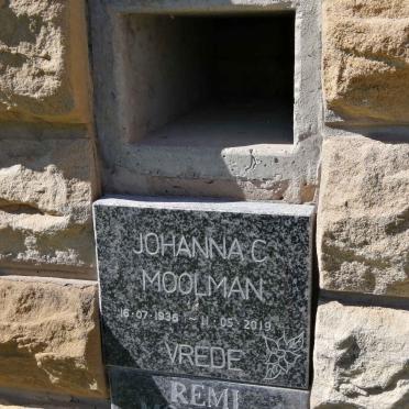 MOOLMAN Johanna C. 1936-2019