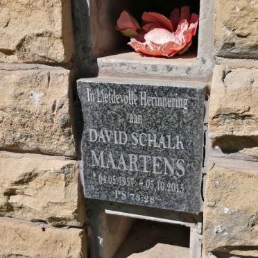 MAARTENS David Schalk 1957-2015