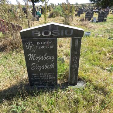BOSIU Mojabeng Elizabeth 1962-2009
