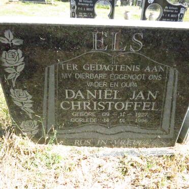 ELS Daniel Jan Christoffel 1927-1996