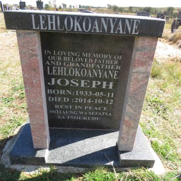 LEHLOKOANYANE Joseph 1933-2014