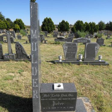 MULDER Pieter 1928-1988