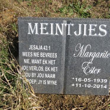 MEINTJIES Margarite Ester 1939-2014