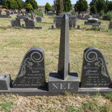 NEL Johannes Marthinus 1917-1989 &amp; Johanna MEYER 1917-2004