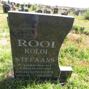 ROOI Koloi Stefaans 1968-2010