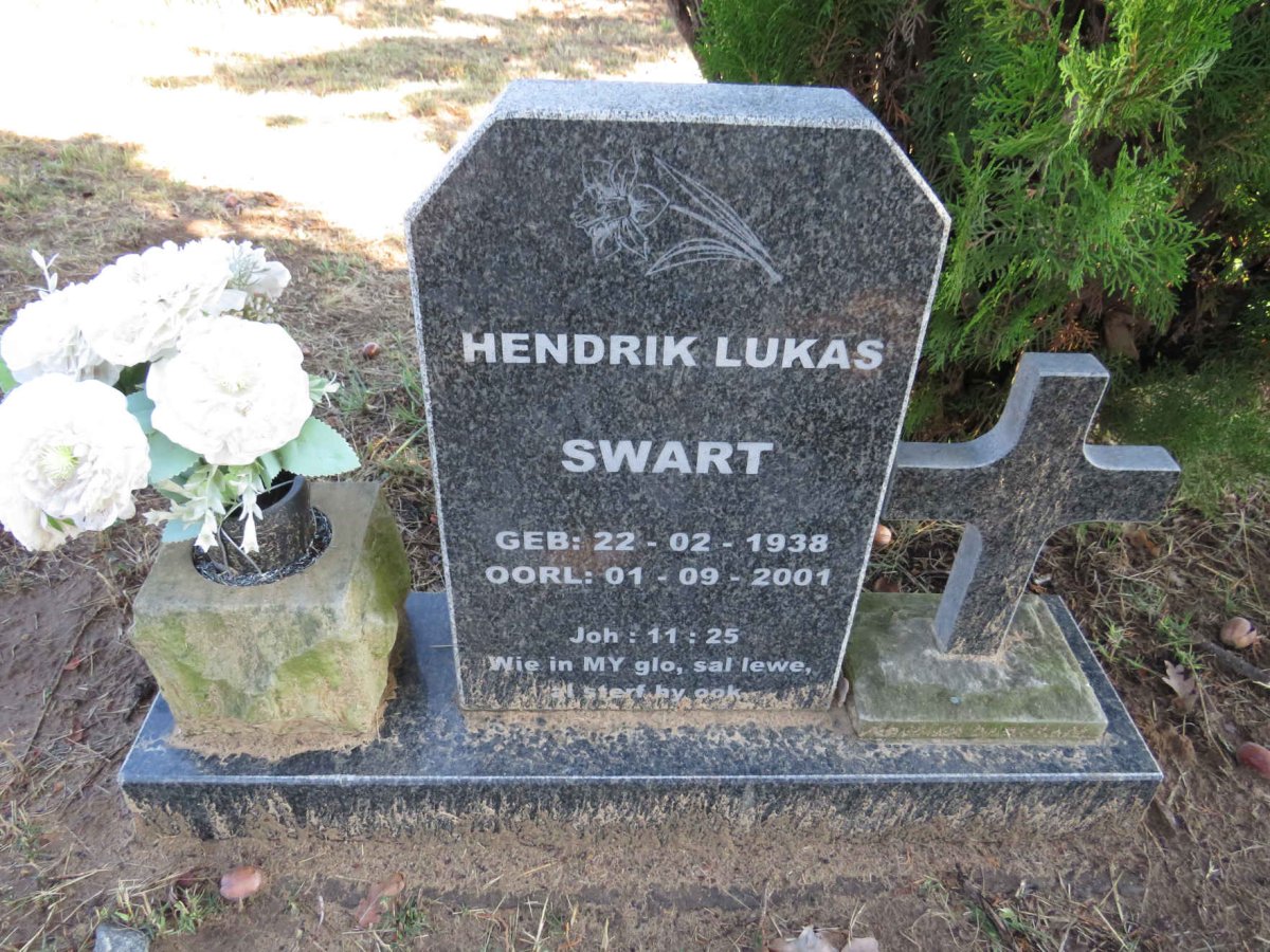 SWART Hendrik Lukas 1938-2001