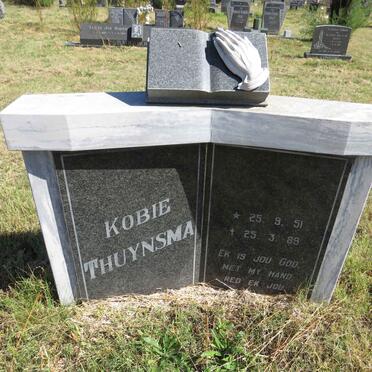 THUYNSMA Kobie 1951-1989
