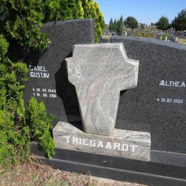 TRIEGAARDT Carel Gustav 1949-2001 &amp; Althea 1955-